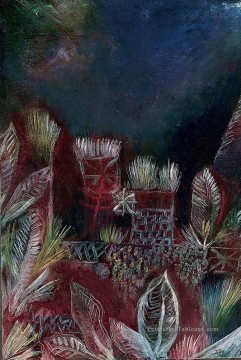 Crépuscule tropical Paul Klee Peinture à l'huile